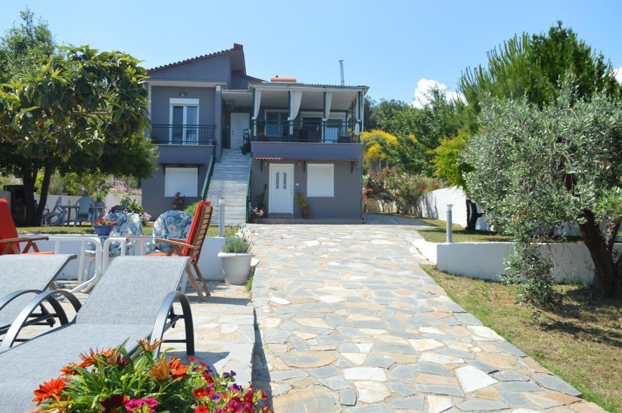 Villa Kristi Lutrá Eleftherón Kültér fotó